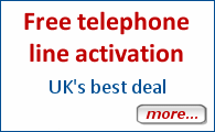 home phone line activation for free